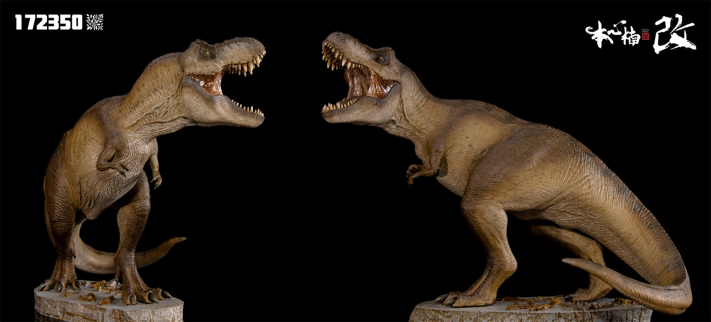Nanmu 本心楠改 Alpha 2.0 ティラノサウルス フィギュア Tレックス T-REX 43cm級 恐竜 台座付け リアル PVC プラモデル おもちゃ 模型