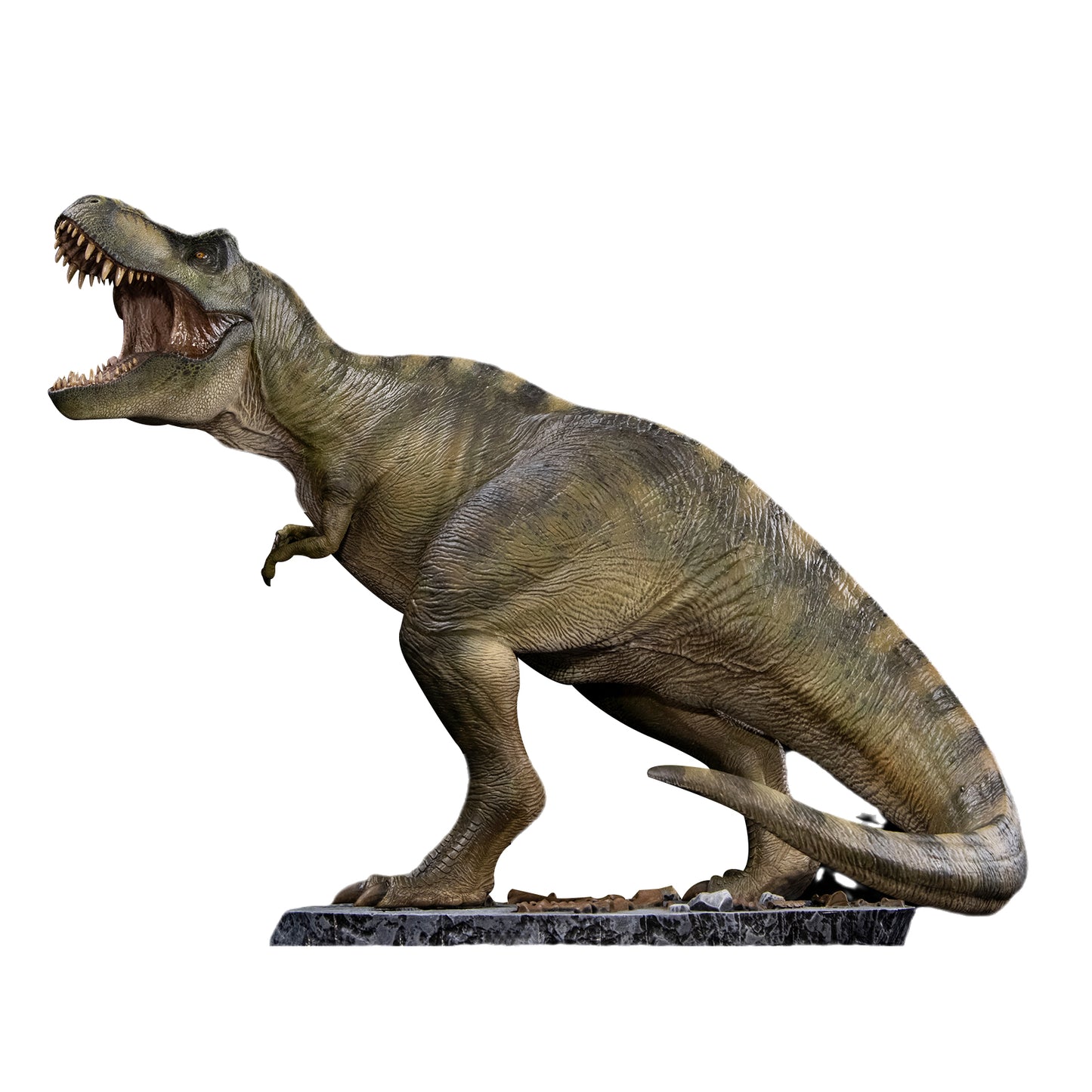 Nanmu 本心楠改 Alpha 2.0 ティラノサウルス フィギュア Tレックス T-REX 43cm級 恐竜 台座付け リアル PVC プラモデル おもちゃ 模型