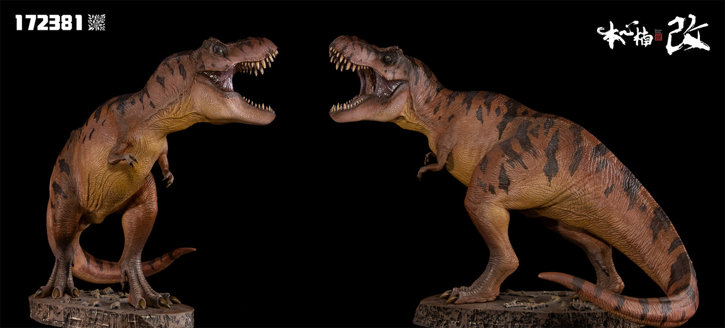 Nanmu 本心楠改 Alpha 2.0 ティラノサウルス フィギュア Tレックス T-REX 43cm級 恐竜 台座付け リアル PVC プラモデル おもちゃ 模型