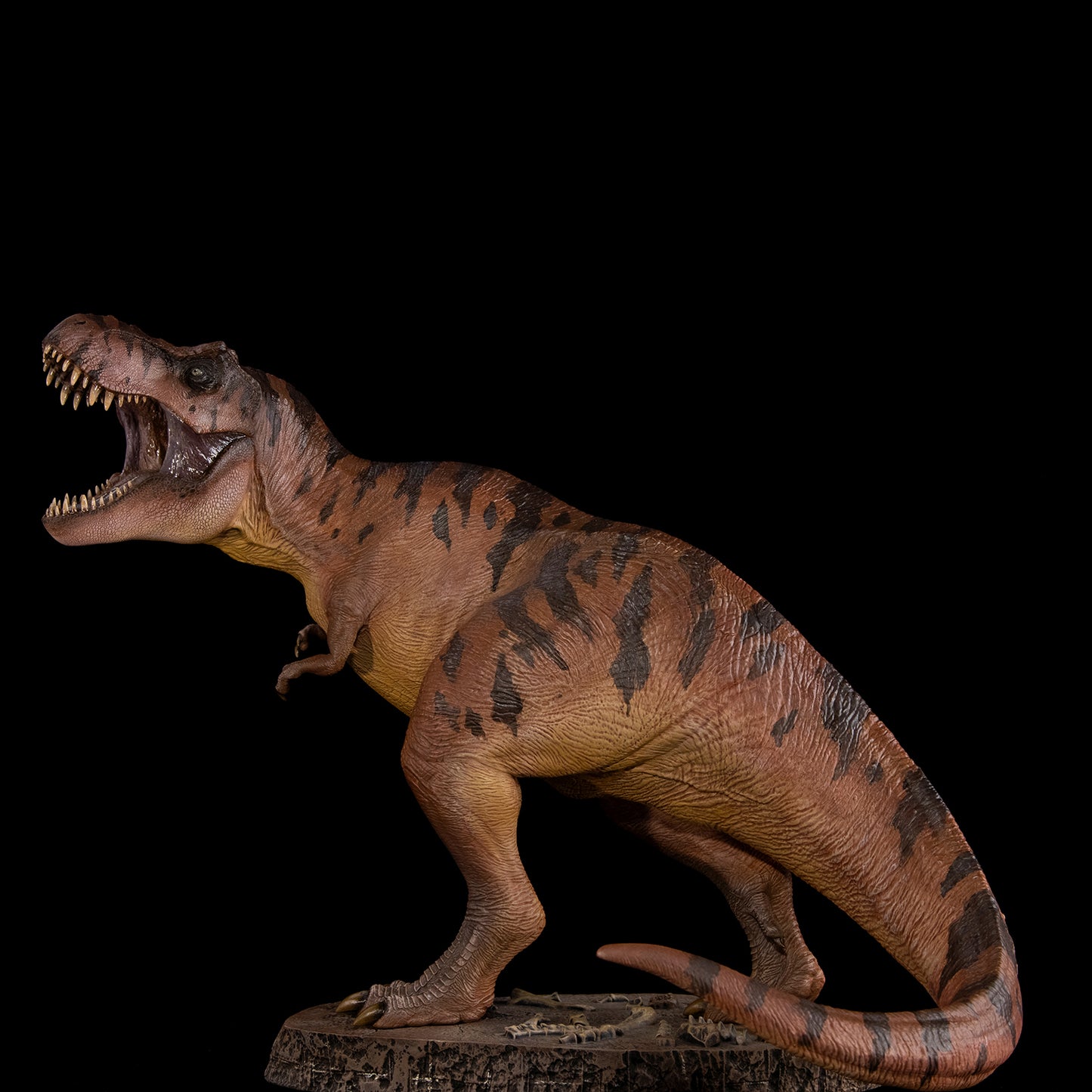 Nanmu 本心楠改 Alpha 2.0 ティラノサウルス フィギュア Tレックス T-REX 43cm級 恐竜 台座付け リアル PVC プラモデル おもちゃ 模型