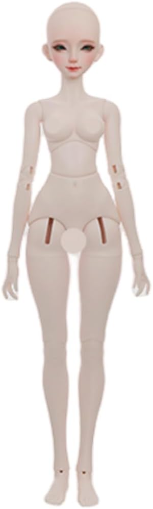 BACALYSO | shuga fairy 1/4 スケール 球体関節人形 女 グリーンスカート 少女 BJDドール 可動 フィギュア 身長44CM メイク済み 仮装でき プリンセス ドレス 可愛い 樹脂 洋服セットプレゼント (素体(化粧済み))