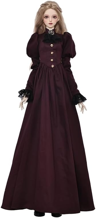 shuga fairy 1/3 スケール 球体関節人形 女 Elina エレナ 中世期ドレス BJDドール 塗装済み 可動 フィギュア 身長63.5CM メイク済み 仮装でき 樹脂