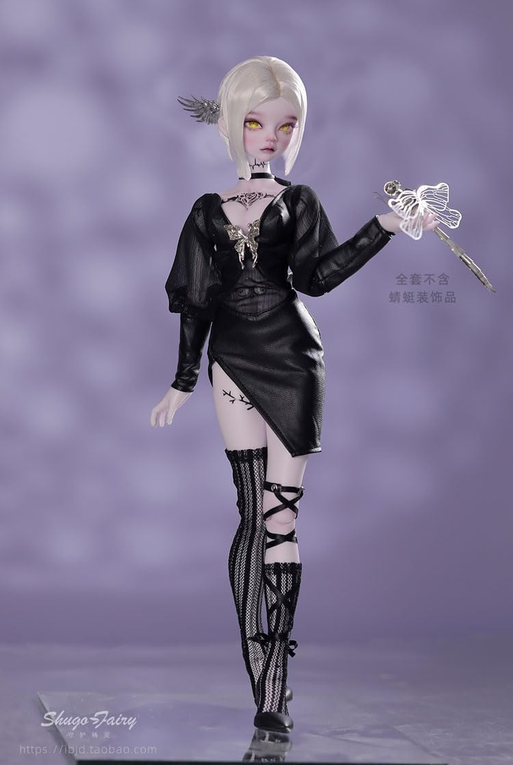 shuga fairy 1/4 スケール 球体関節人形 女 アサシン 神秘 BJDドール 塗装済み 可動 フィギュア 身長40.5CM メイク済み 仮装でき 樹脂 洋服セット