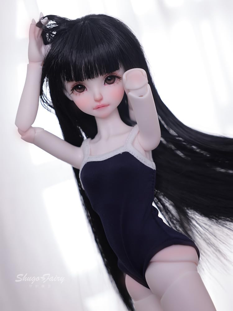 shuga fairy 1/6 スケール 球体関節人形 女 体操少女 スポーツ部 学園 BJDドール 塗装済み 可動 フィギュア 身長34CM メイク済み 樹脂 洋服セット