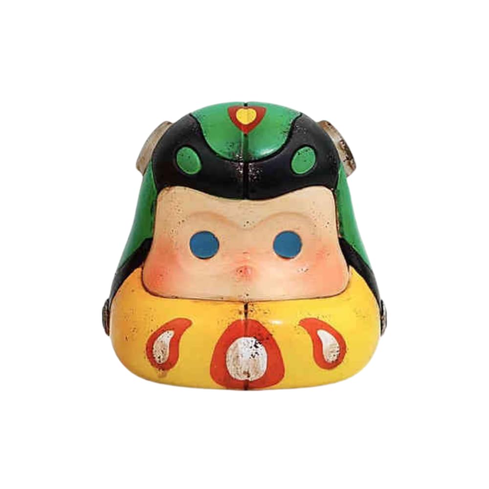 達磨 フィギュア 6CM級 だるま 虎 カエル 樹脂 塗装済 可愛い リアル 完成品 動物 プラモデル おもちゃ 模型 動物好き (オレンジ)