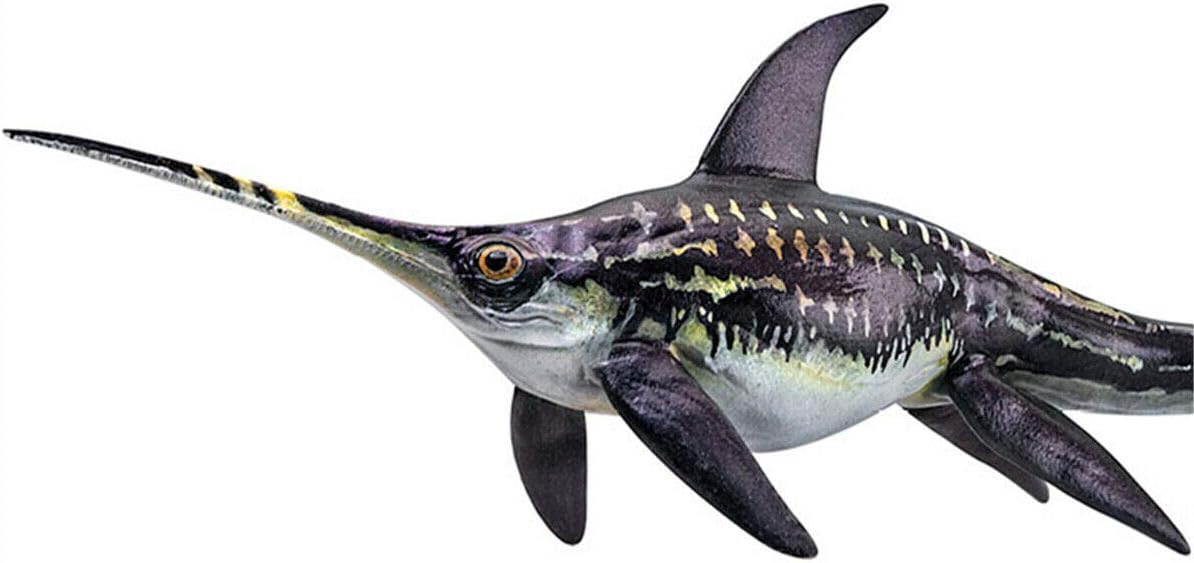 PNSO ユーリノサウルス 魚竜 爬虫類 海洋動物 生物 魚類 フィギュア PVC プラモデル おもちゃ 科学 模型 18.6cm級