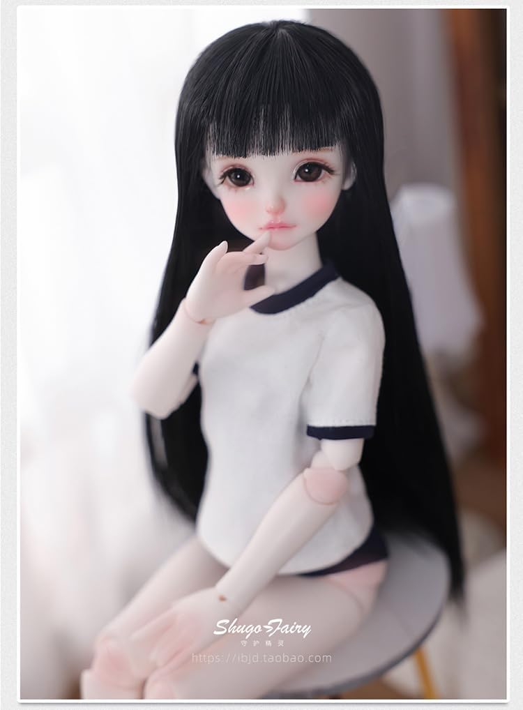 shuga fairy 1/6 スケール 球体関節人形 女 体操少女 スポーツ部 学園 BJDドール 塗装済み 可動 フィギュア 身長34CM メイク済み 樹脂 洋服セット
