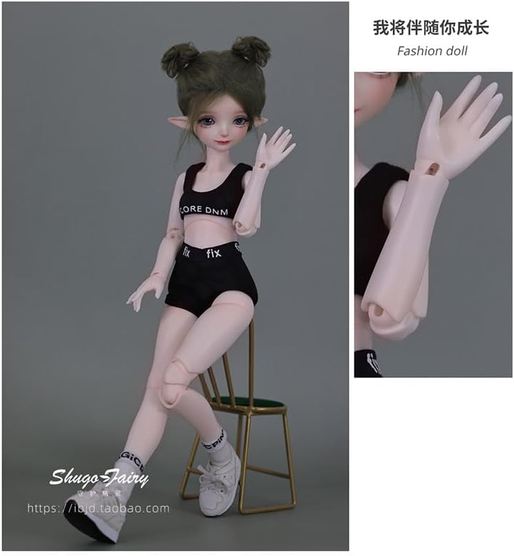 shuga fairy 1/6 スケール 球体関節人形 女 Wendy スポーツガール 元気少女 BJDドール 塗装済み 可動 フィギュア 身長34CM メイク済み 樹脂