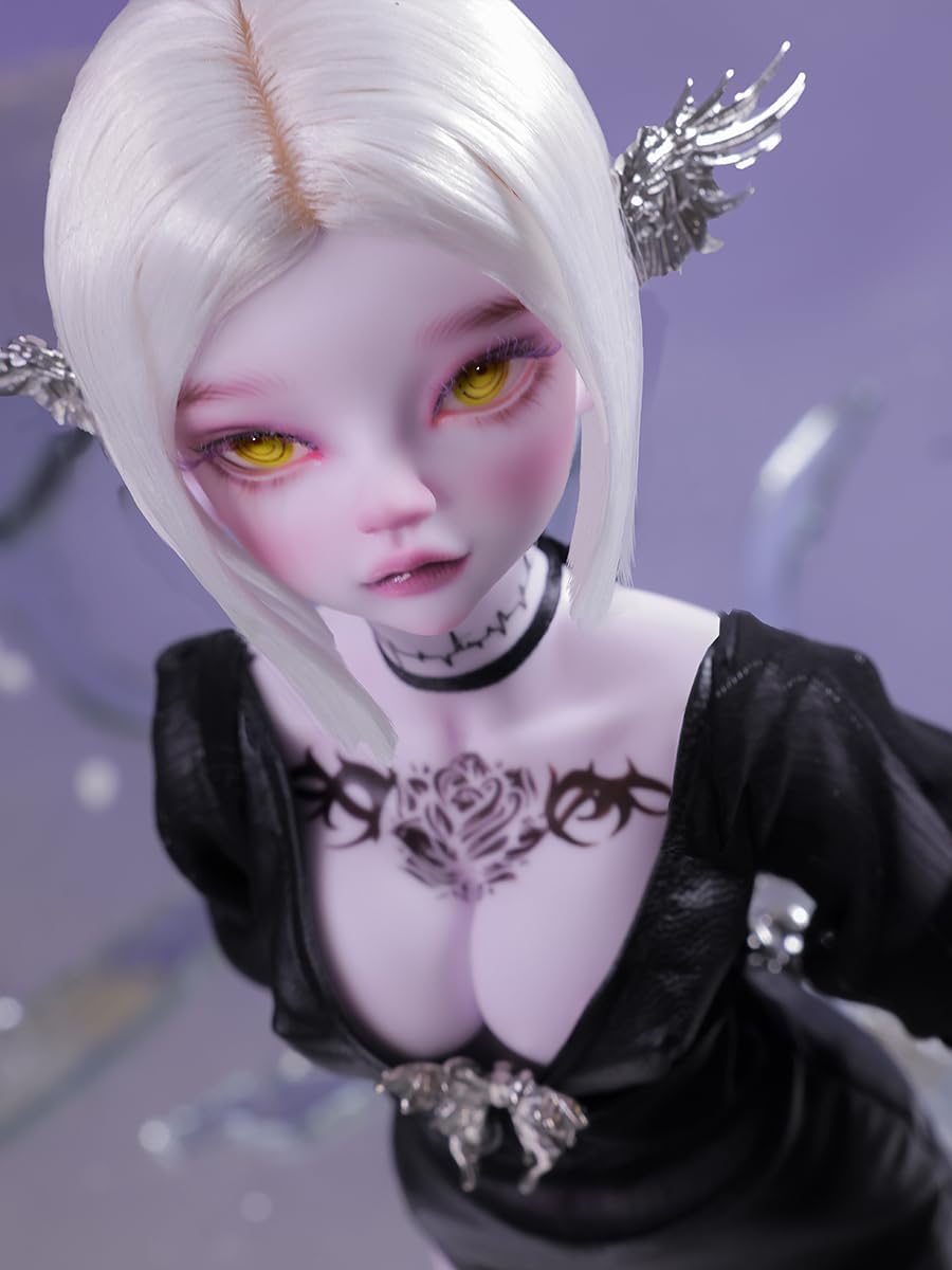 shuga fairy 1/4 スケール 球体関節人形 女 アサシン 神秘 BJDドール 塗装済み 可動 フィギュア 身長40.5CM メイク済み 仮装でき 樹脂 洋服セット