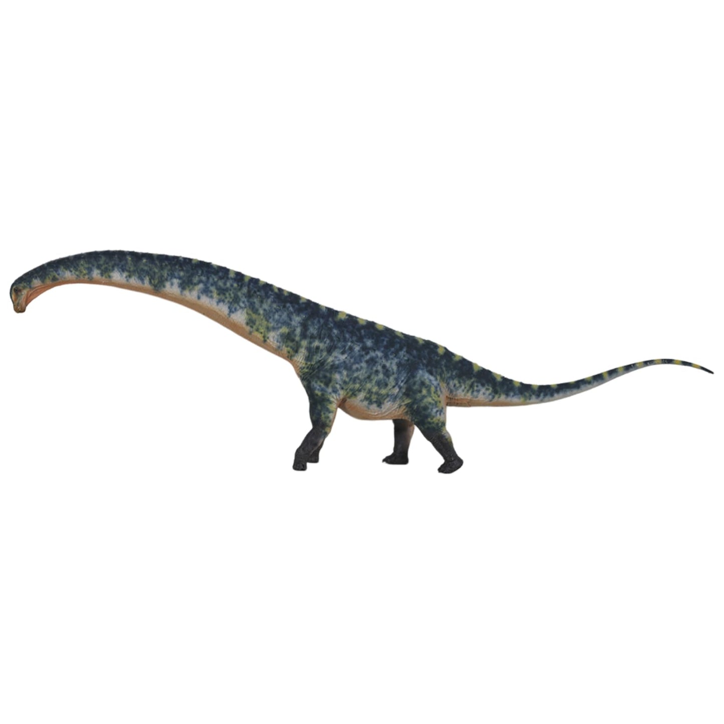 HAOLONGGOOD 1/35 Scale Dread Notus Model Dinosaur Figure, Total Length: Approx. 27.6 inches (70 cm), Large Size, Realistic, Dragon Legs, Titanosaurus, Model, Plastic Model, Finished Product (Green