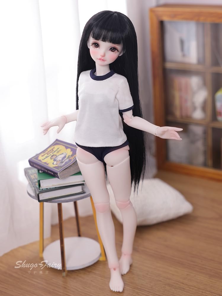 shuga fairy 1/6 スケール 球体関節人形 女 体操少女 スポーツ部 学園 BJDドール 塗装済み 可動 フィギュア 身長34CM メイク済み 樹脂 洋服セット