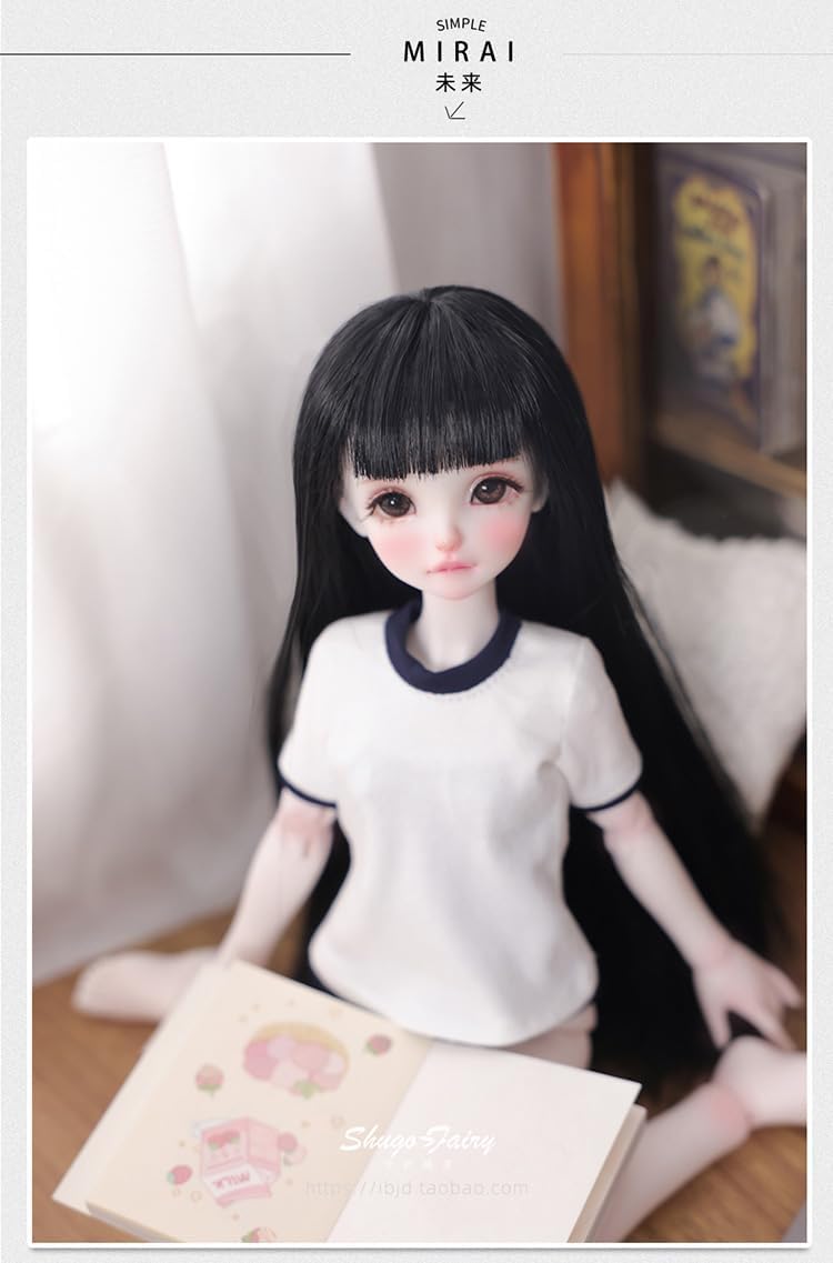 shuga fairy 1/6 スケール 球体関節人形 女 体操少女 スポーツ部 学園 BJDドール 塗装済み 可動 フィギュア 身長34CM メイク済み 樹脂 洋服セット