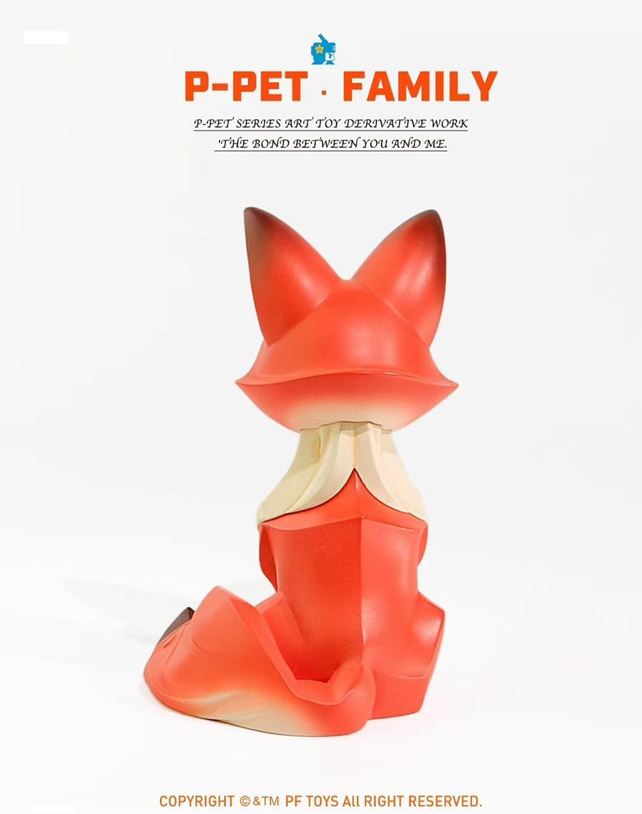 狐 フィギュア 8CM級 キツネ アカギツネ 樹脂 塗装済 可愛い リアル 完成品 動物 プラモデル おもちゃ 模型 動物好き