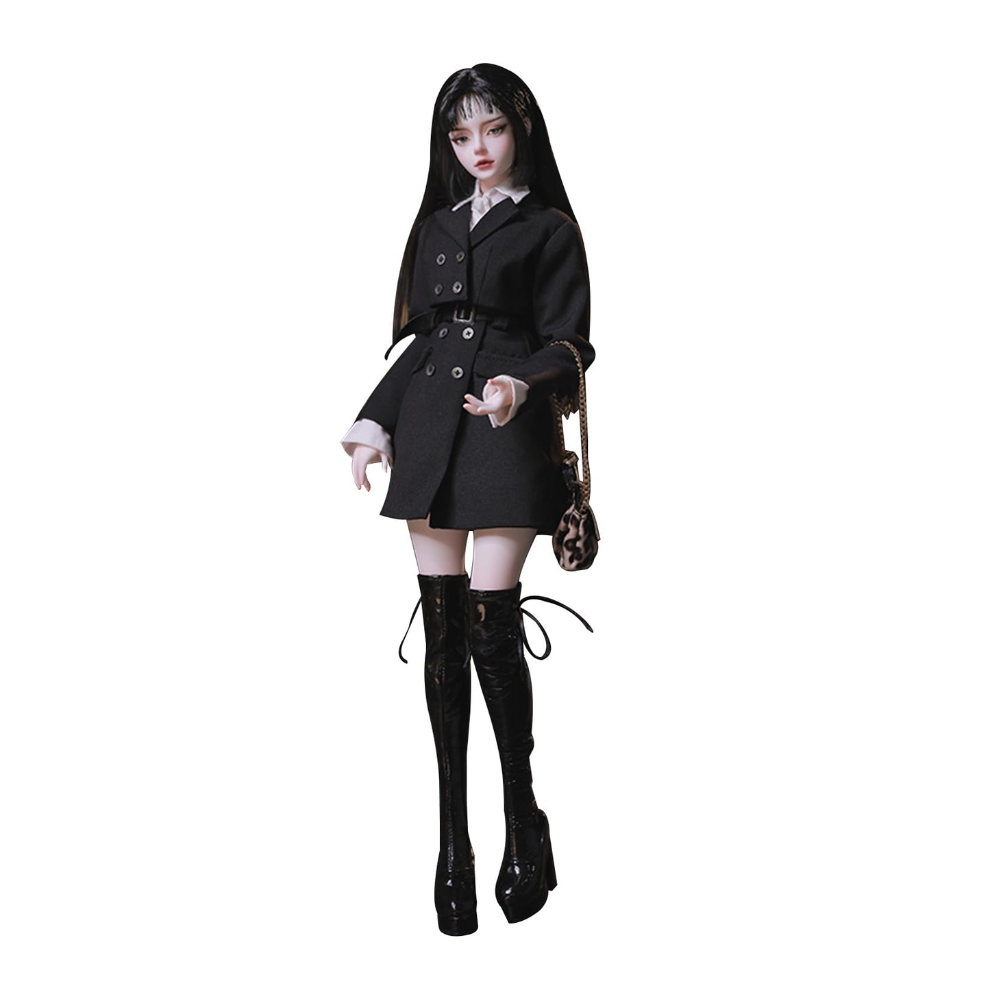 BACALYSO | shuga fairy 1/4 スケール 球体関節人形 女 Anubis 貴族少女 BJDドール 可動 フィギュア 身長44CM メイク済み 仮装でき プリンセス ドレス 可愛い 樹脂 洋服セット 誕生日 プレゼント (素体(化粧済み))
