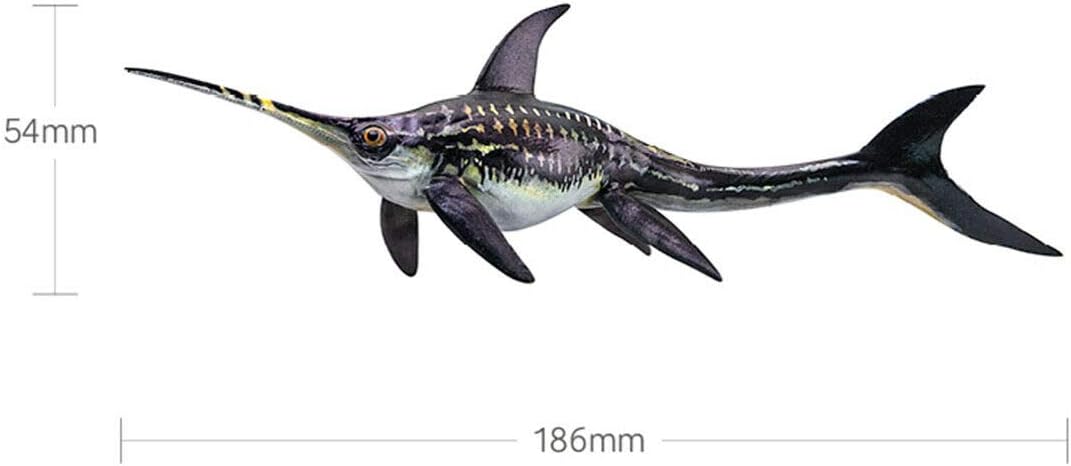 PNSO ユーリノサウルス 魚竜 爬虫類 海洋動物 生物 魚類 フィギュア PVC プラモデル おもちゃ 科学 模型 18.6cm級
