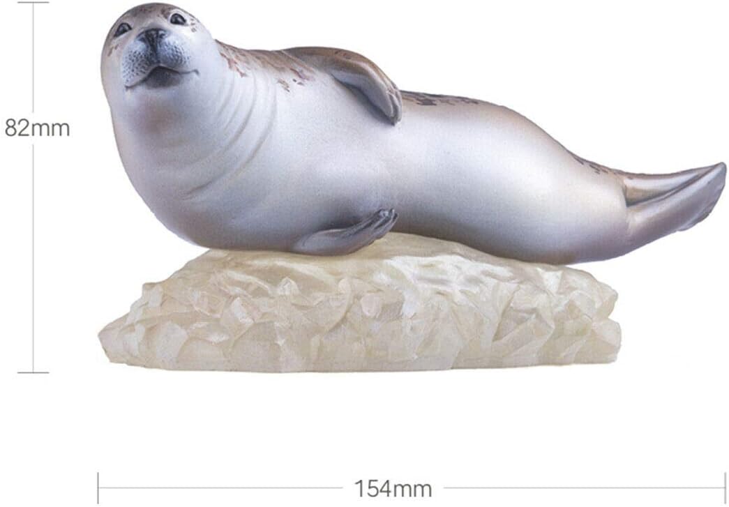PNSO アザラシ 海豹 海洋動物 生物 フィギュア PVC モデル プラモデル 模型 15.4cm