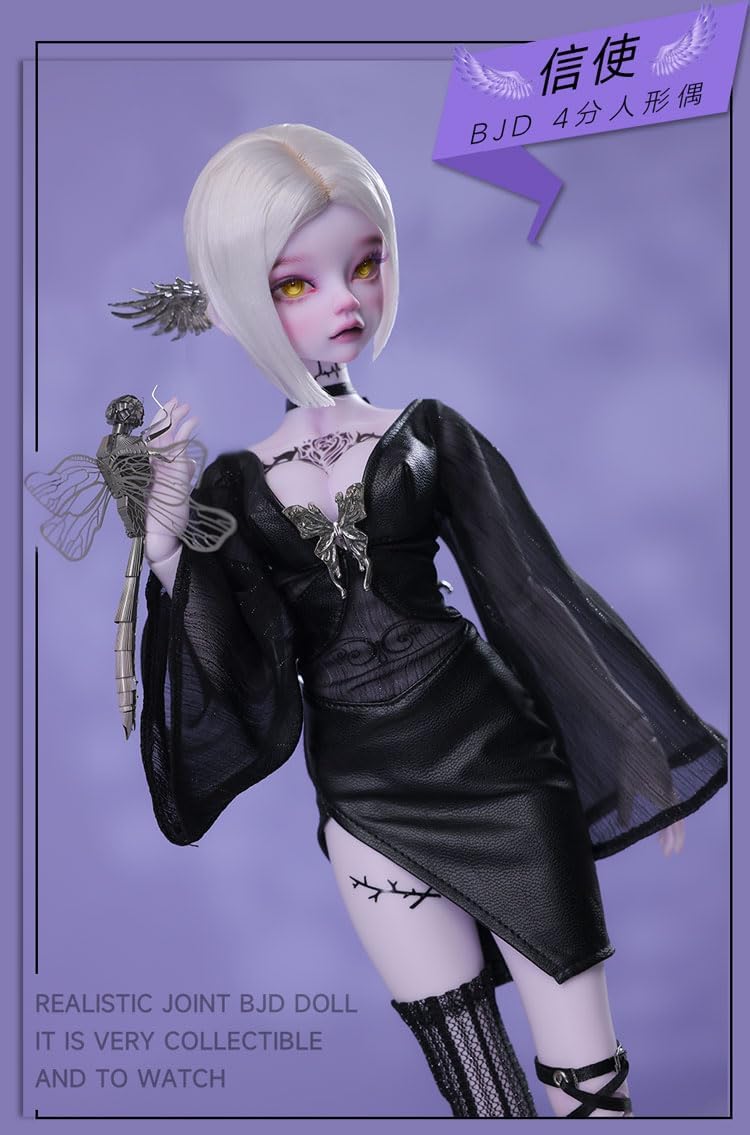 shuga fairy 1/4 スケール 球体関節人形 女 アサシン 神秘 BJDドール 塗装済み 可動 フィギュア 身長40.5CM メイク済み 仮装でき 樹脂 洋服セット