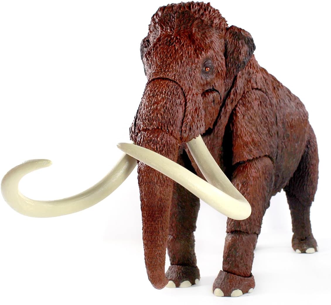 Beasts of the Mesozoic/Cenozoic 中生代の獣 1/18スケール ケナガマンモス アクションフィギュア 可動 35.6CM級 24関節 PVC製 模型 プラモデル おもちゃ 玩具 関節おもちゃ