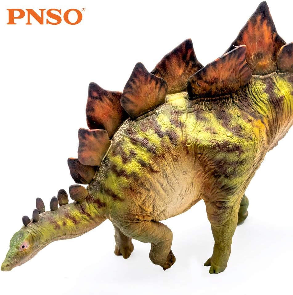 PNSO ステゴサウルス ジュラシック 装甲 剣竜類 恐竜 フィギュア PVC プラモデル おもちゃ 科学 芸術 模型 17.6cm級
