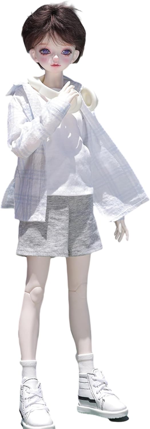 shuga fairy 1/4 スケール 球体関節人形 男 運動系 liver BJDドール 塗装済み 可動 フィギュア 身長45CM メイク済み 樹脂 洋服セット
