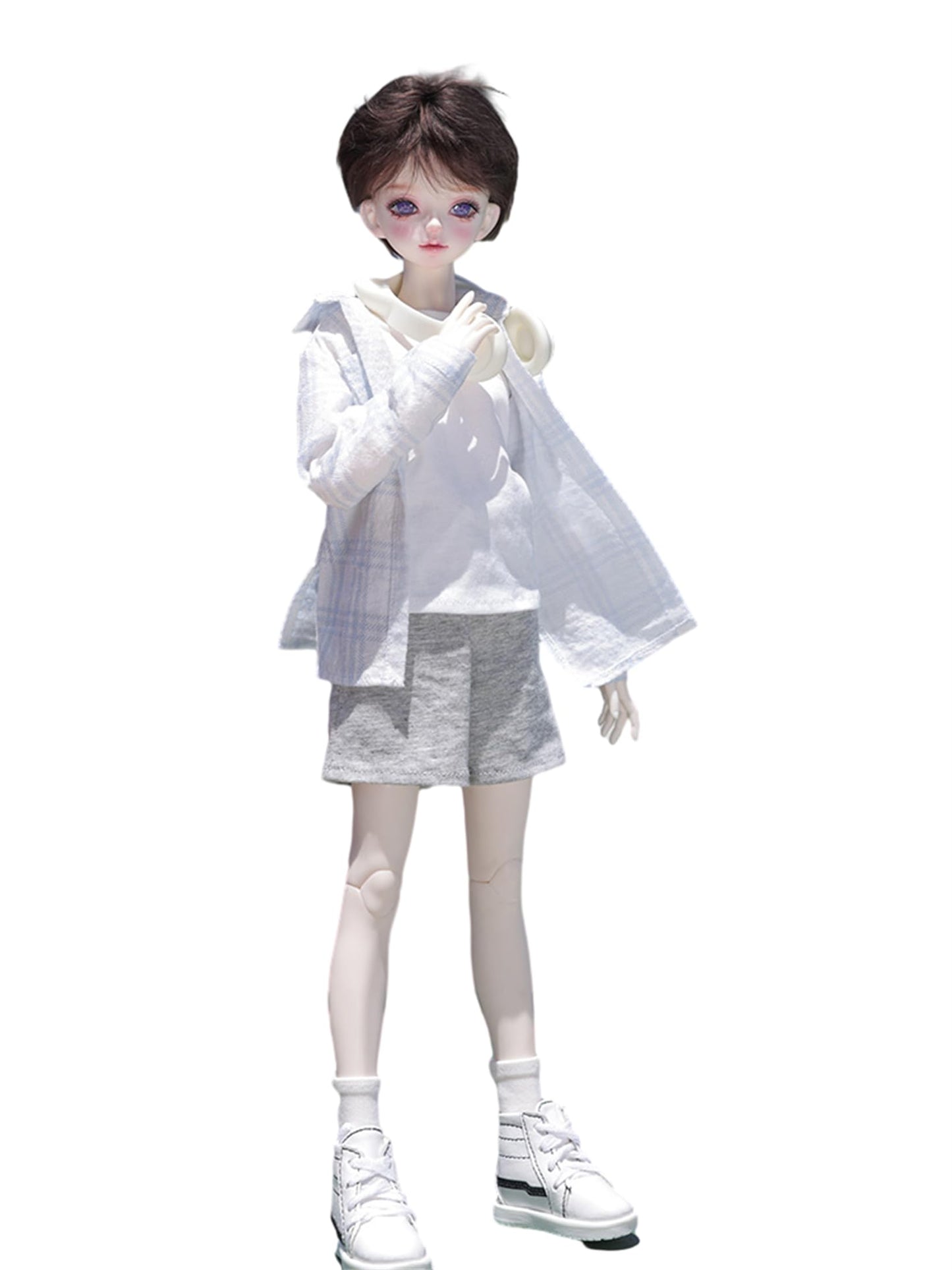 shuga fairy 1/4 スケール 球体関節人形 男 運動系 liver BJDドール 塗装済み 可動 フィギュア 身長45CM メイク済み 樹脂 洋服セット
