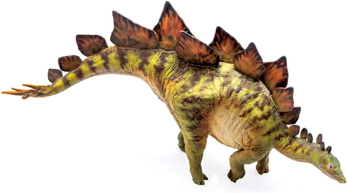 PNSO ステゴサウルス ジュラシック 装甲 剣竜類 恐竜 フィギュア PVC プラモデル おもちゃ 科学 芸術 模型 17.6cm級