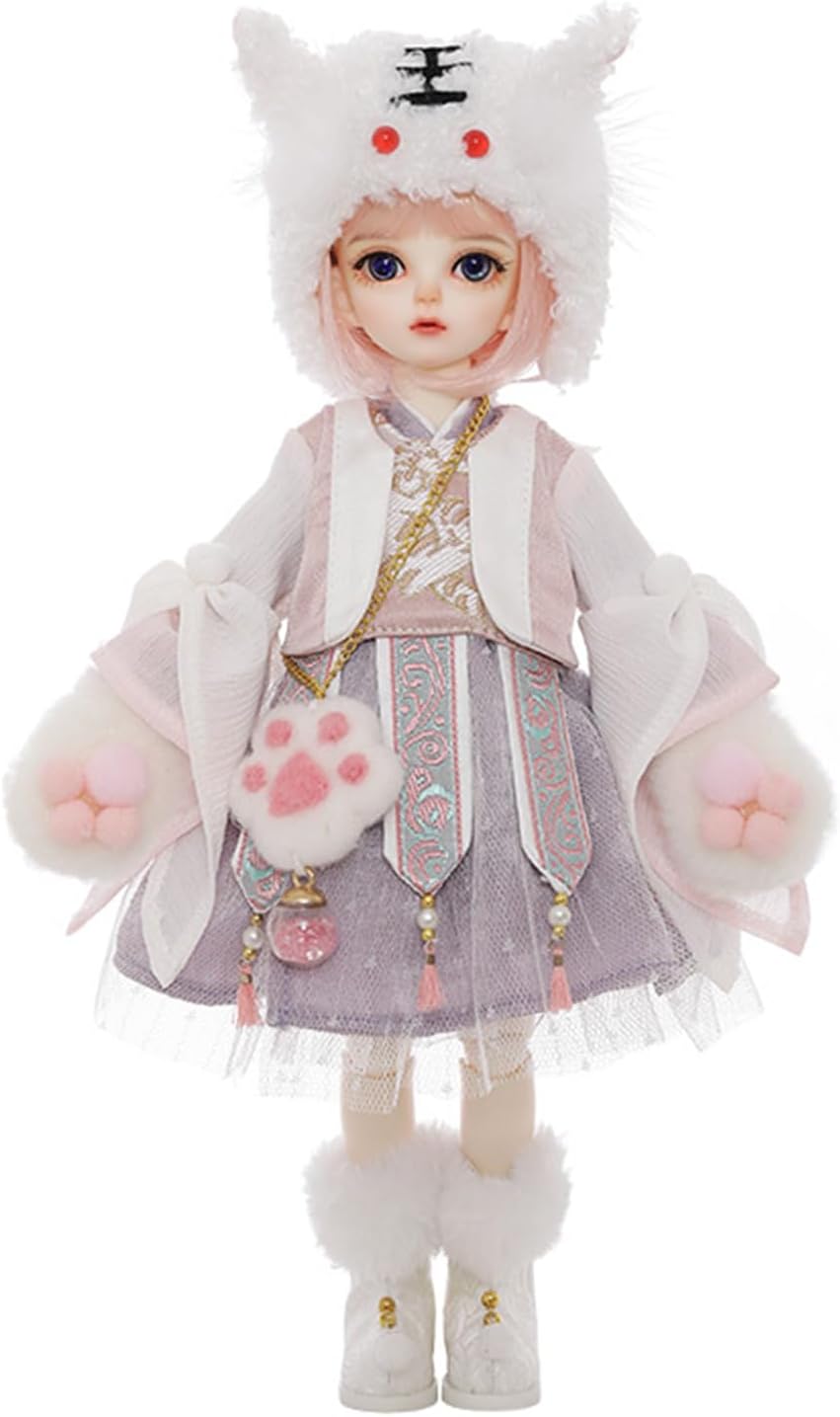 shuga fairy 1/6 スケール 球体関節人形 女 Wouyo 中華風 BJDドール 可動 フィギュア 身長27CM メイク済み 樹脂 服セット