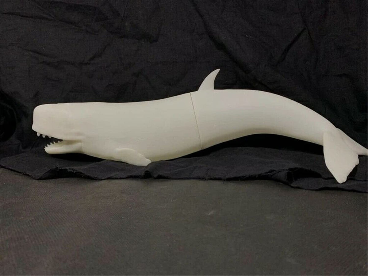 1/35 Scale Leviatan Merbilley, Whale, Statue, Resin Model, Sea Animal, Realistic Figure, Plastic Model, Garage, Kit, Adult Toy Object, 17.7 inches (45 cm), Grade with Base (Painted)