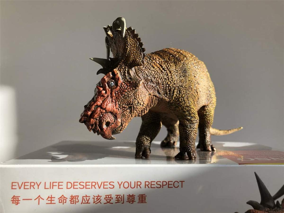 PNSO 成長シリーズ パキリノサウルス 恐竜 角竜 フィギュア PVC プラモデル おもちゃ 模型 15.1cm級