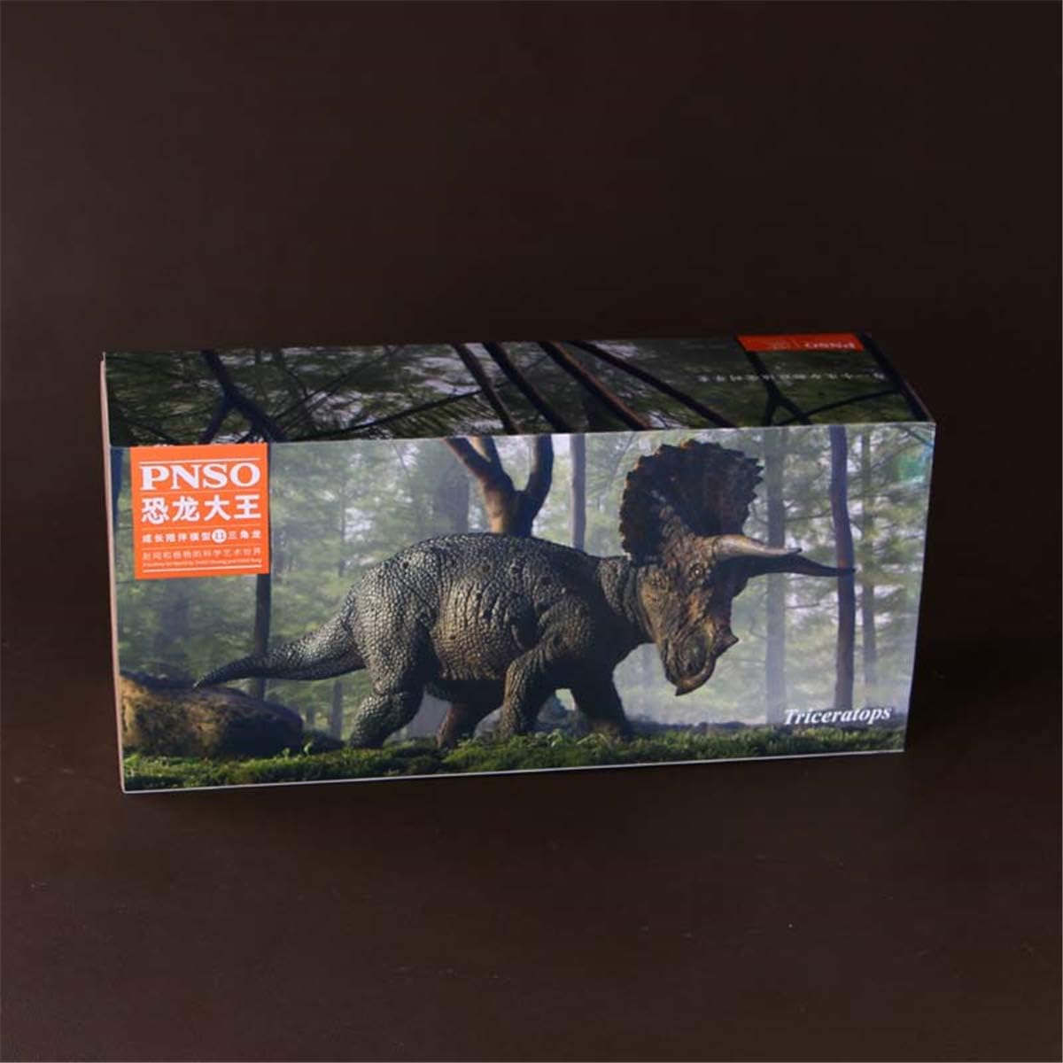 PNSO トリケラトプス 大きい 三角龍 恐竜 動物 フィギュア PVC プラモデル 大人 おもちゃ 模型 38cm級