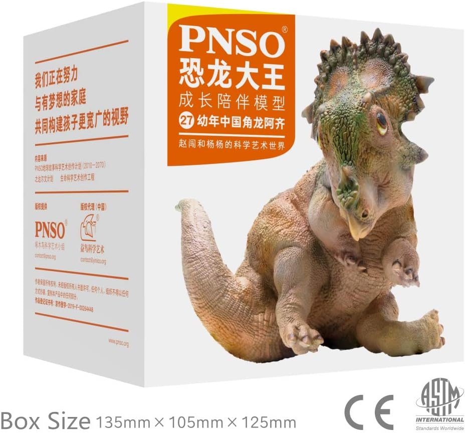 PNSO 成長シリーズ シノケラトプス ジュラシック ケラトプス科 フィギュア PVC プラモデル おもちゃ 模型 8cm級