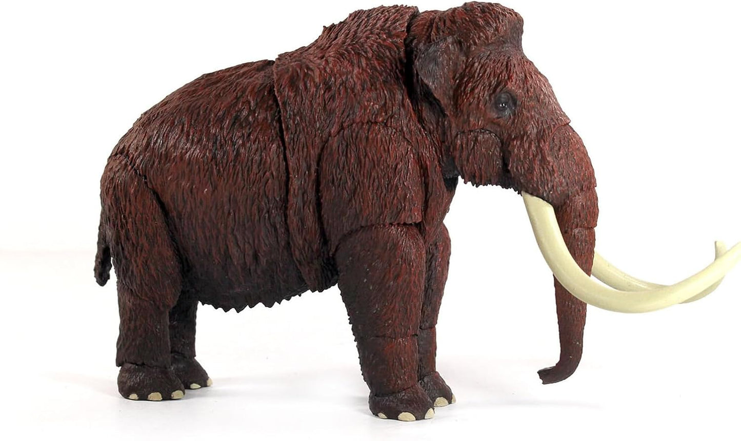 Beasts of the Mesozoic/Cenozoic 中生代の獣 1/35スケール ケナガマンモス アクションフィギュア 可動 19CM級 24関節 PVC製 模型 プラモデル おもちゃ 玩具 関節おもちゃ