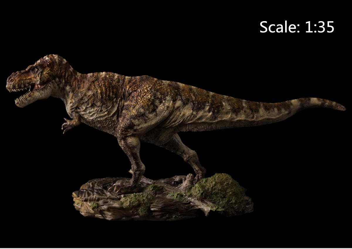 PNSO 限定版 豪華セット 1/35 サイズ ティラノサウルス・レックス T-REX Tレックス 恐竜 模型 フィギュア PVC プラモデル 37.5cm級 台座付き