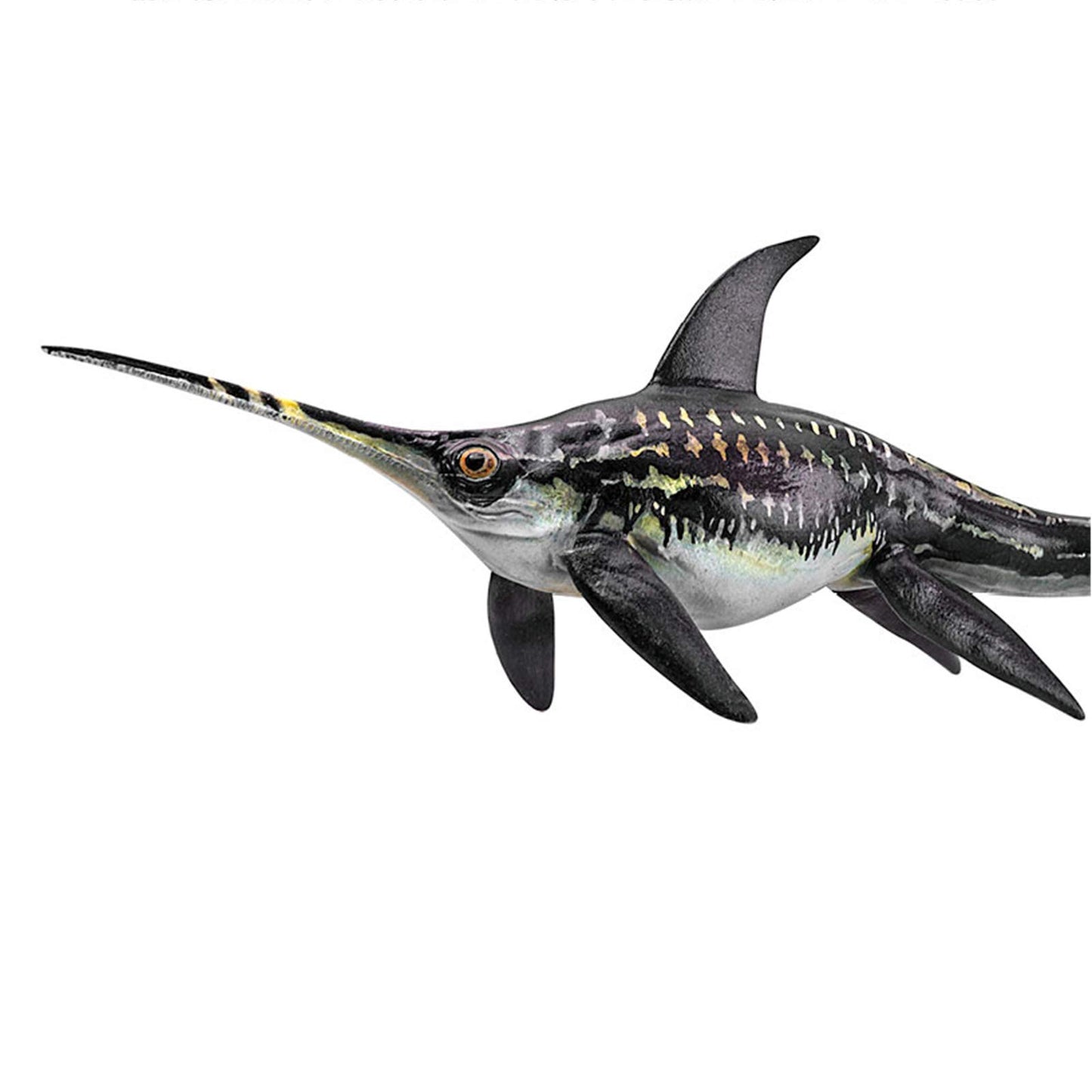 PNSO ユーリノサウルス 魚竜 爬虫類 海洋動物 生物 魚類 フィギュア PVC プラモデル おもちゃ 科学 模型 18.6cm級