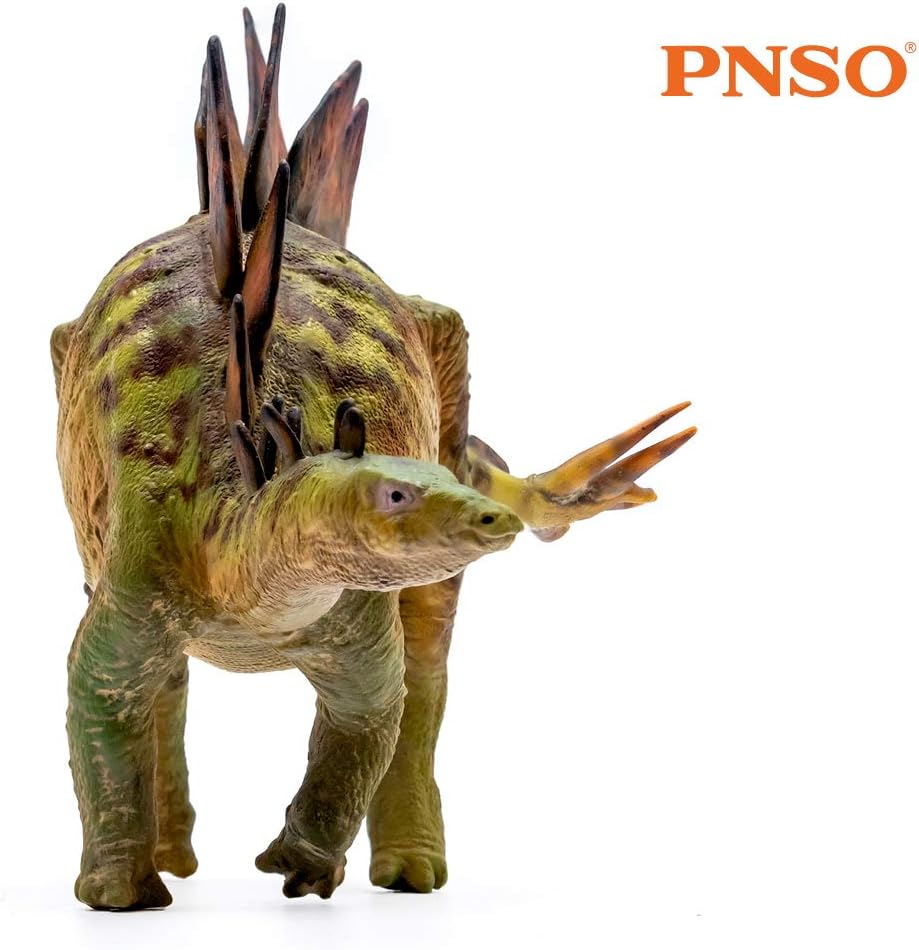 PNSO ステゴサウルス ジュラシック 装甲 剣竜類 恐竜 フィギュア PVC プラモデル おもちゃ 科学 芸術 模型 17.6cm級