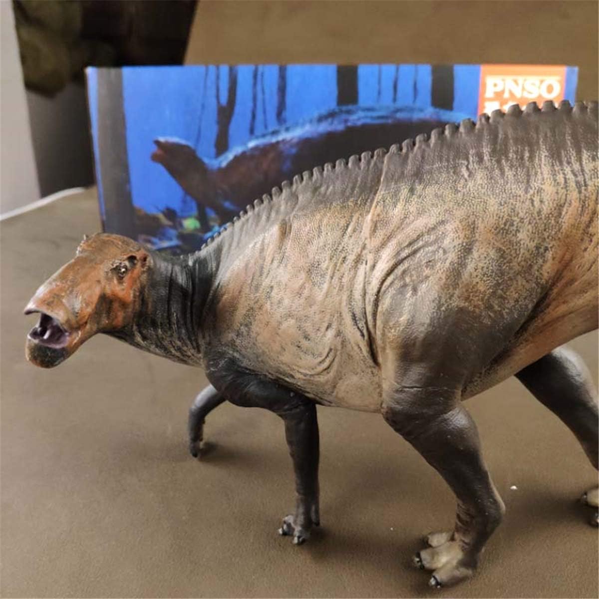 PNSO シャントゥンゴサウルス Shantungosaurus 山東龍 恐竜 リアル フィギュア PVC プラモデル おもちゃ 模型 37cm級