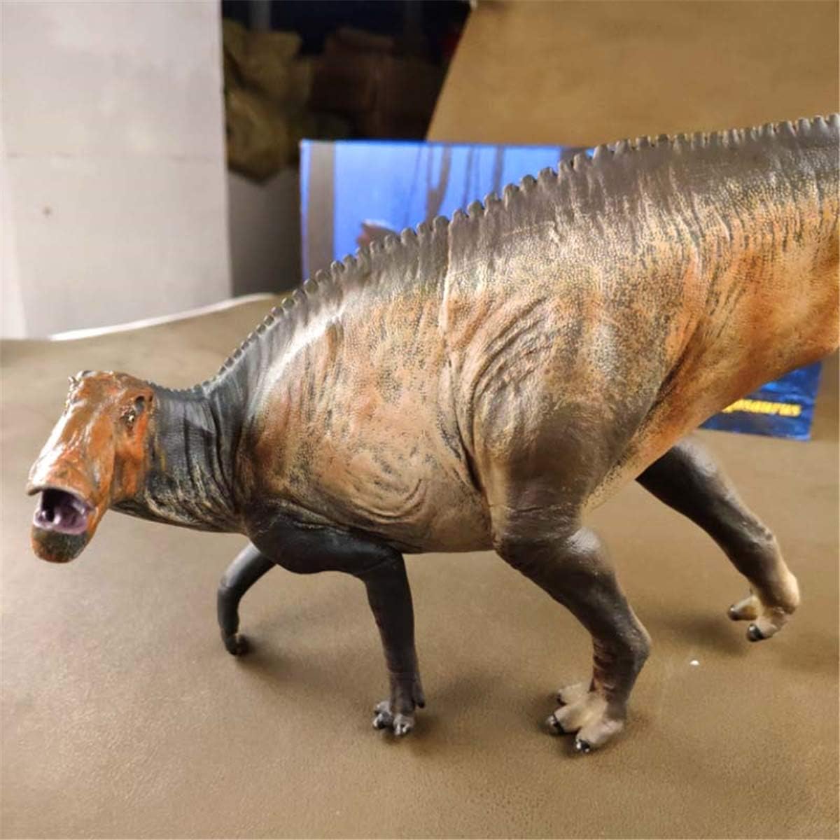 PNSO シャントゥンゴサウルス Shantungosaurus 山東龍 恐竜 リアル フィギュア PVC プラモデル おもちゃ 模型 37cm級