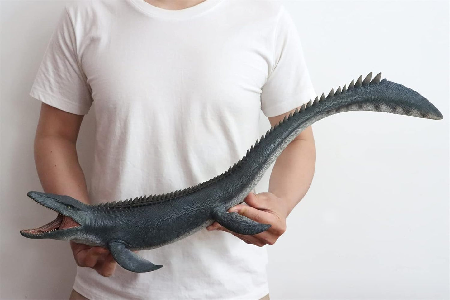 BACALYSO | Nanmu 本心楠改モササウルスLord of Abyss 2.0 65cm級 恐竜 フィギュア PVC モデル 模型 プラモデル(原色 通常版)