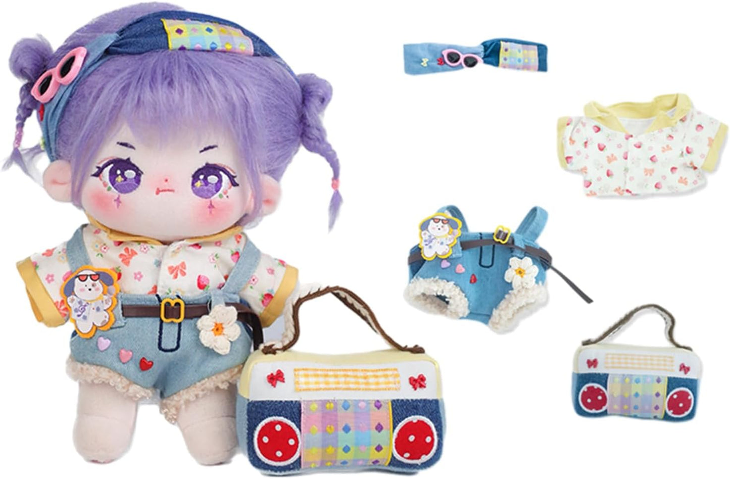 minidoll ぬいぐるみ 20cm 人形 綿人形 裸のぬいぐるみ ドール 人形 着せ替え