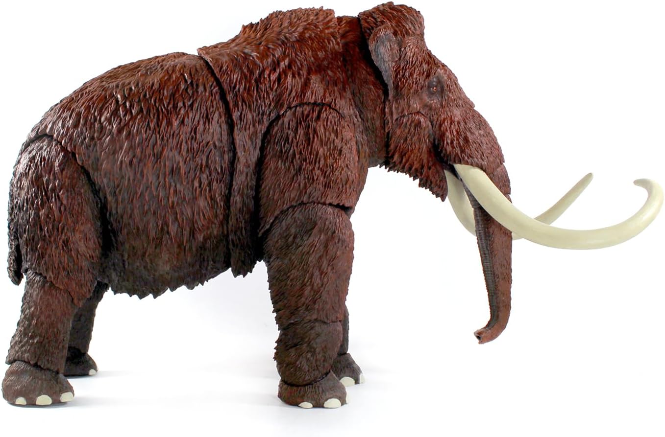 Beasts of the Mesozoic/Cenozoic 中生代の獣 1/18スケール ケナガマンモス アクションフィギュア 可動 35.6CM級 24関節 PVC製 模型 プラモデル おもちゃ 玩具 関節おもちゃ