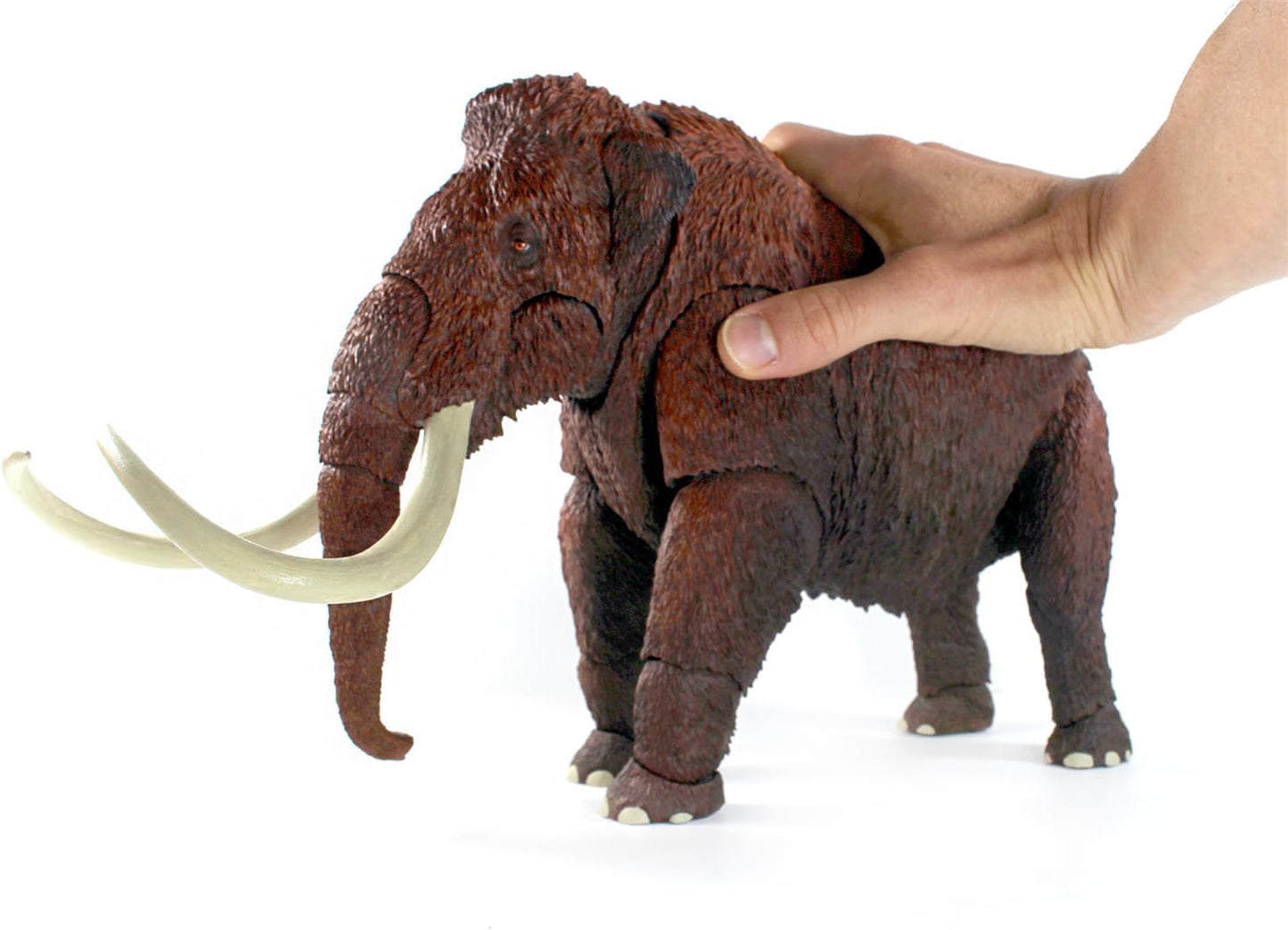 Beasts of the Mesozoic/Cenozoic 中生代の獣 1/18スケール ケナガマンモス アクションフィギュア 可動 35.6CM級 24関節 PVC製 模型 プラモデル おもちゃ 玩具 関節おもちゃ