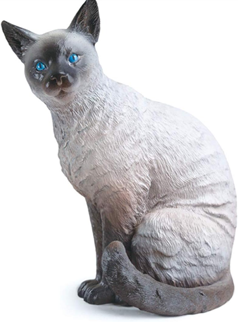 PNSO シャム猫 シャムネコ 暹羅猫 動物 フィギュア PVC モデル プラモデル 模型 おもちゃ 11.2cm