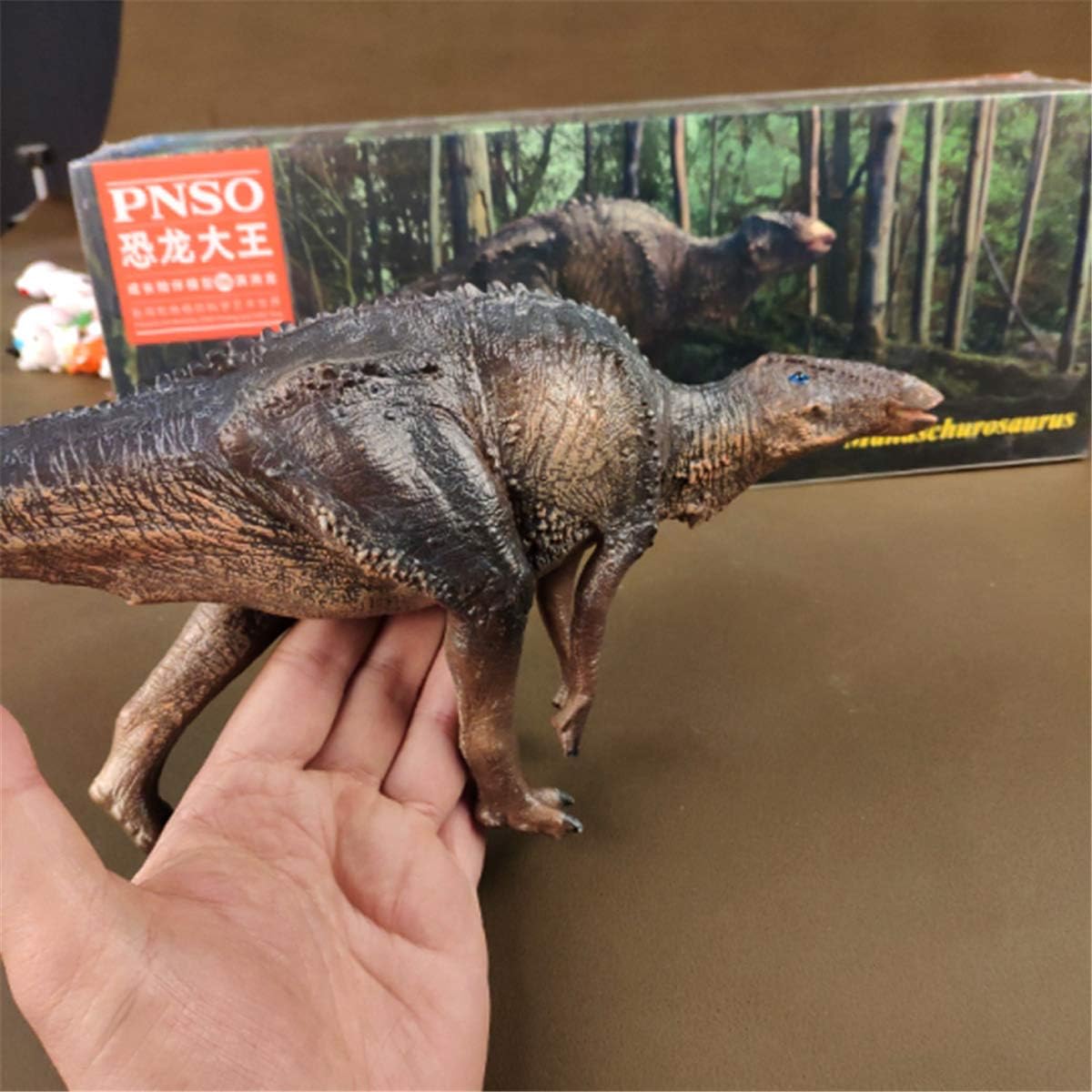 PNSO マンチュロサウルス Mandschurosaurus 恐竜 フィギュア PVC プラモデル おもちゃ 模型 38cm級