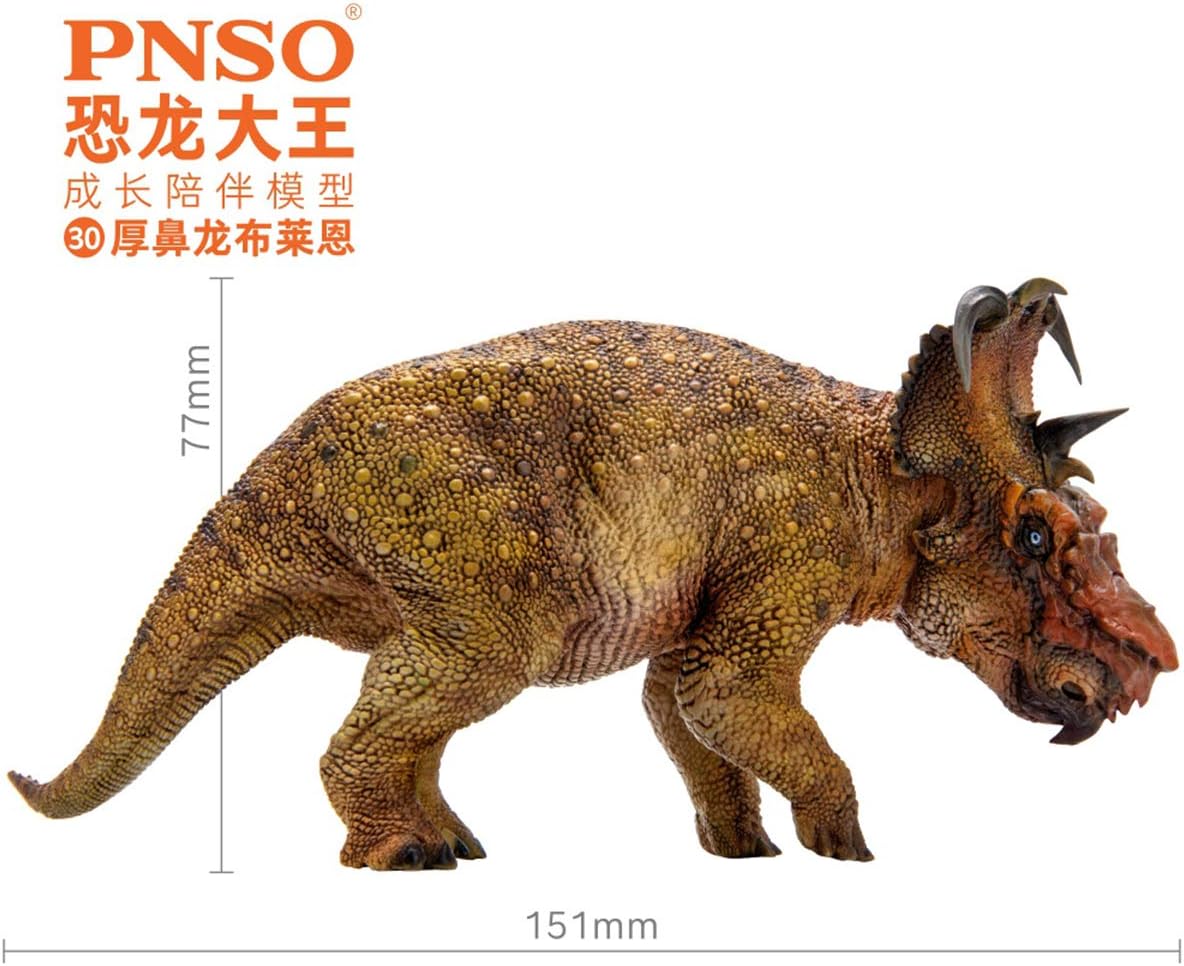 PNSO 成長シリーズ パキリノサウルス 恐竜 角竜 フィギュア PVC プラモデル おもちゃ 模型 15.1cm級