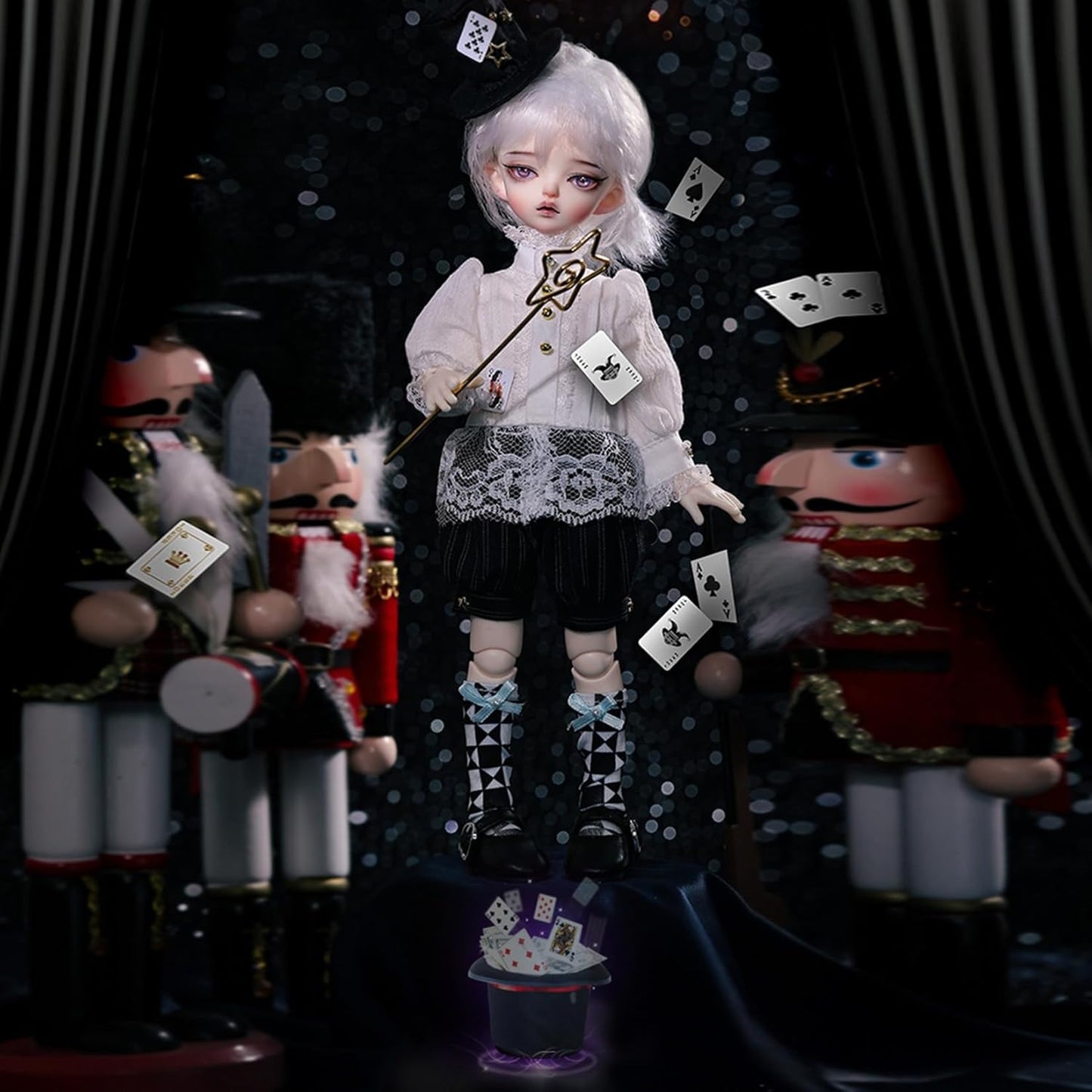 shuga fairy 1/6 スケール 球体関節人形 女 Nato 魔術師 ゴルト風 BJDドール 可動 フィギュア 身長27.3CM メイク済み 樹脂 服セット