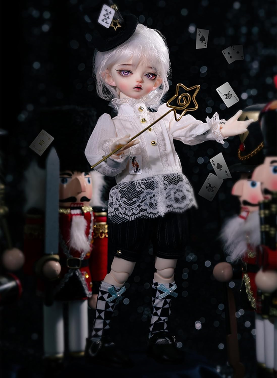 shuga fairy 1/6 スケール 球体関節人形 女 Nato 魔術師 ゴルト風 BJDドール 可動 フィギュア 身長27.3CM メイク済み 樹脂 服セット