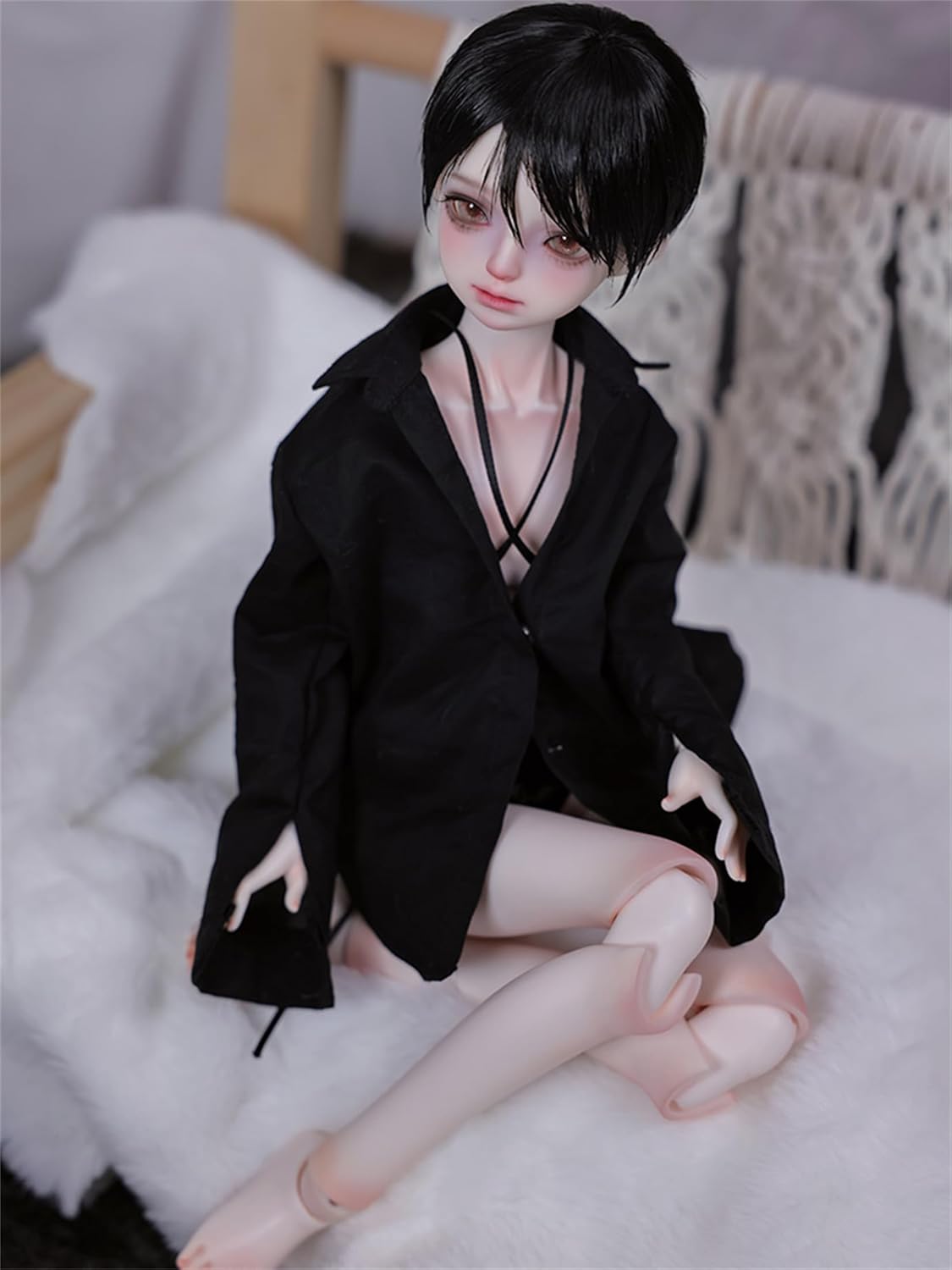 shuga fairy 1/4 スケール 球体関節人形 女ガール York BJDドール 塗装済み 可動 フィギュア 身長41.5CM メイク済み 樹脂 洋服セット