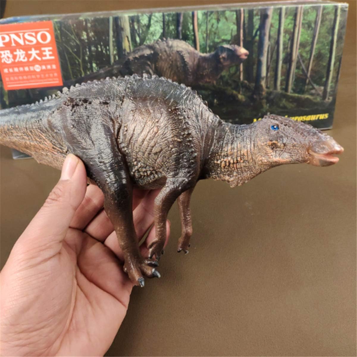PNSO マンチュロサウルス Mandschurosaurus 恐竜 フィギュア PVC プラモデル おもちゃ 模型 38cm級