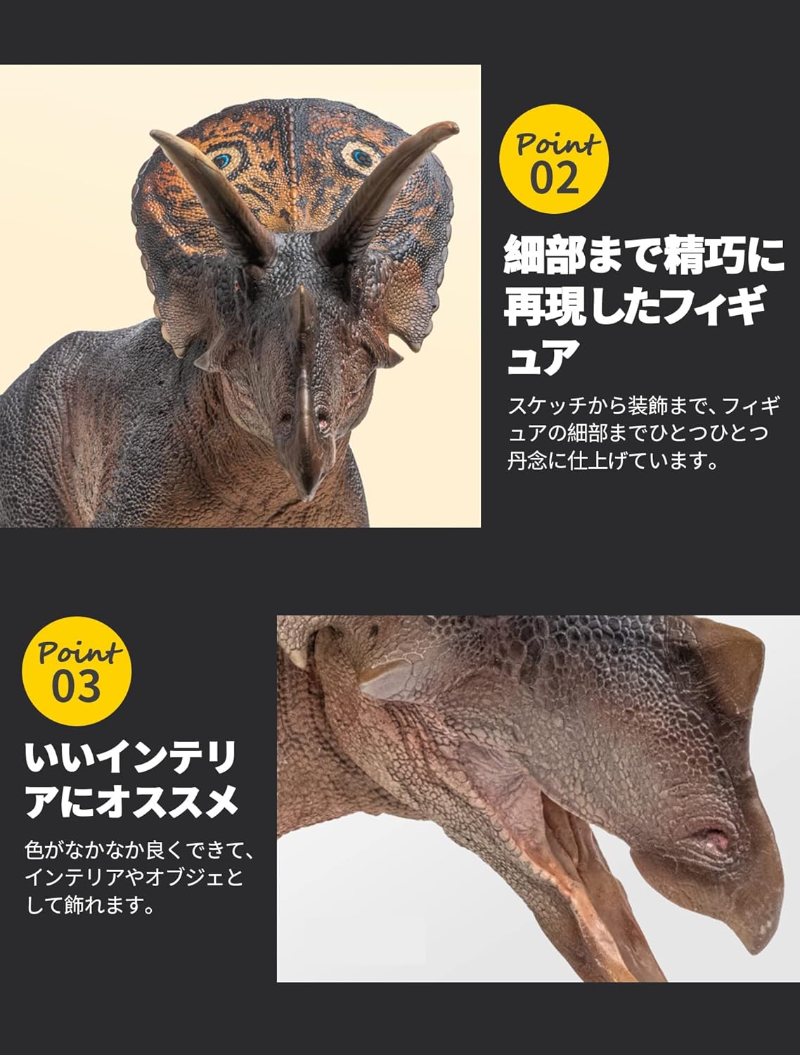 PNSO 1/35 サイズ トロサウルス 恐竜博物館シリーズ フィギュア プラモデル おもちゃ 模型 PV 23cm級