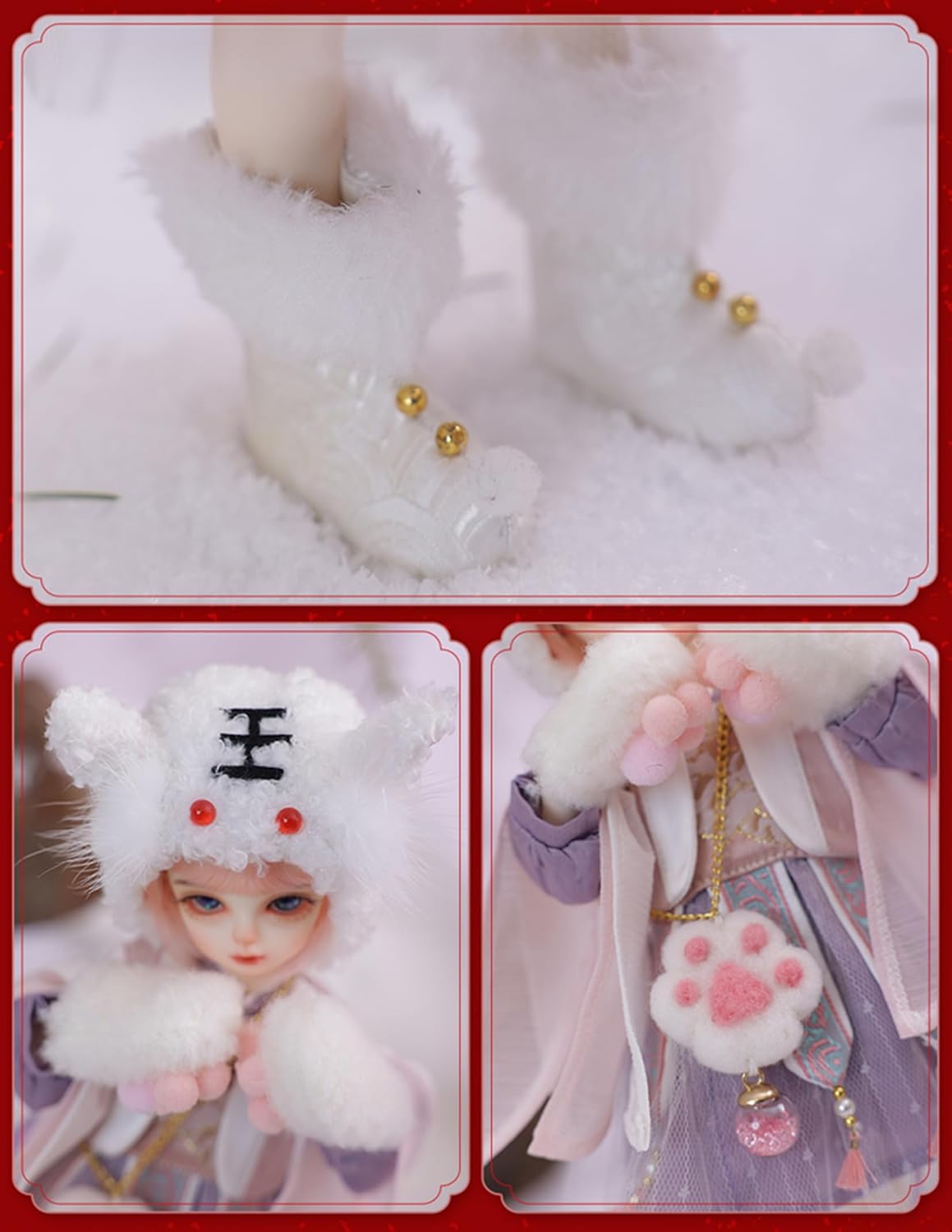 shuga fairy 1/6 スケール 球体関節人形 女 Wouyo 中華風 BJDドール 可動 フィギュア 身長27CM メイク済み 樹脂 服セット
